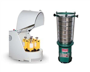 2L Planetarisk kuglemølle til jord